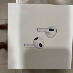 Brand new in box AirPods 3rd Generation with lightening charger case